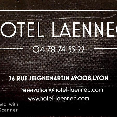 Laennec Hotel ลียง ภายนอก รูปภาพ